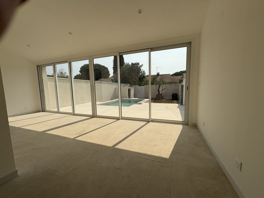 baie vitrée en alu installée a perols